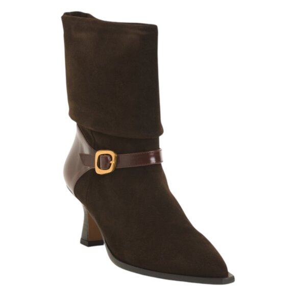 ANA PALMA Made In Spain Suede Booties - Picture 1 of 3